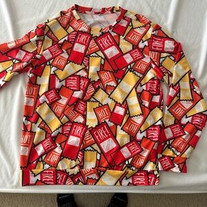 Taco Bell Colorful Hot Sauce Packet Pajamas